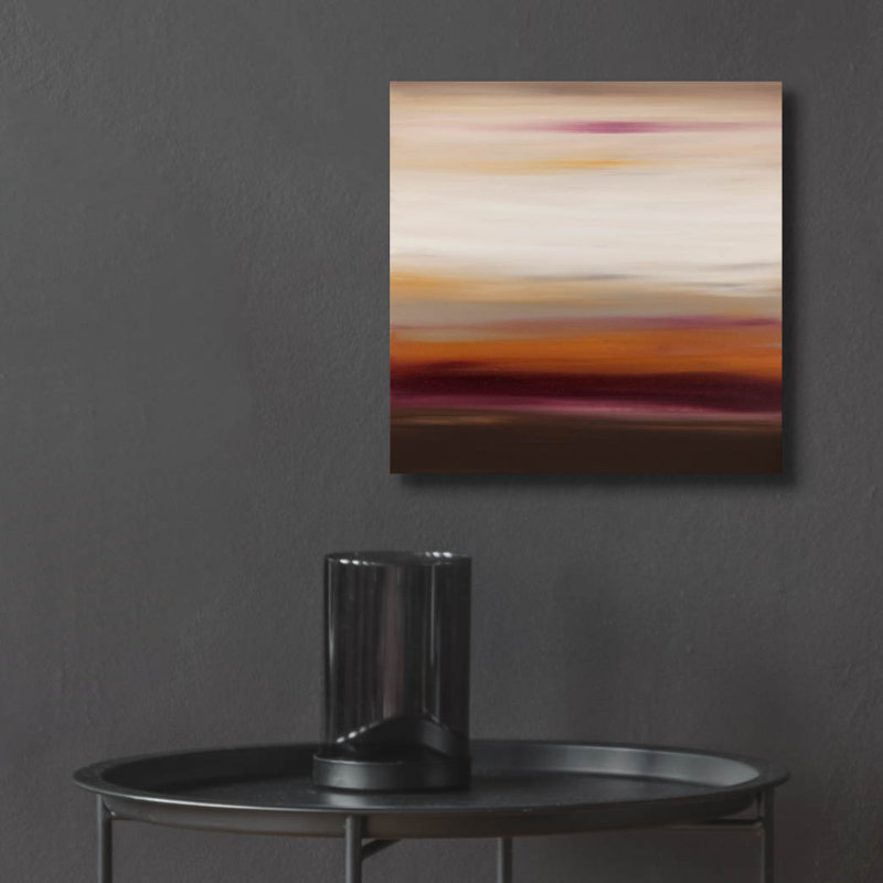 "Sunset 43" par Hilary Winfield, H 12 po x l 12 po x P 0,13 po