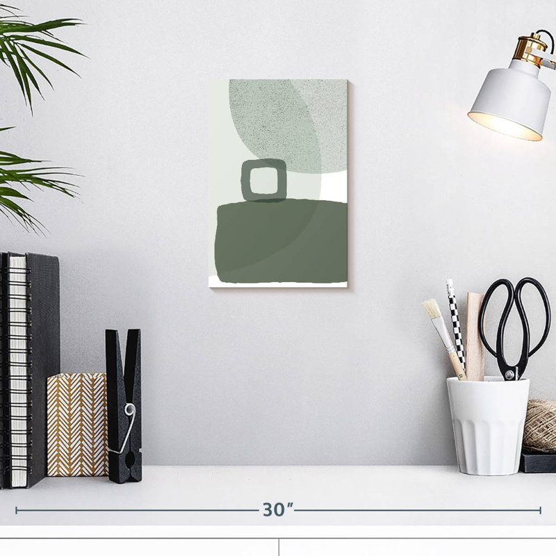 Avery Mid Century Color Dew V, H 12 po x l 8 po