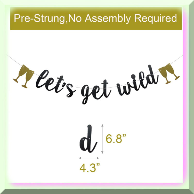 24th Birthday Banner and Props Set