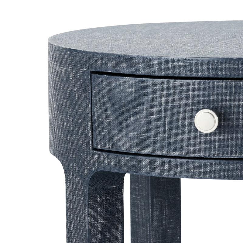 Dakota End Table, Navy Blue