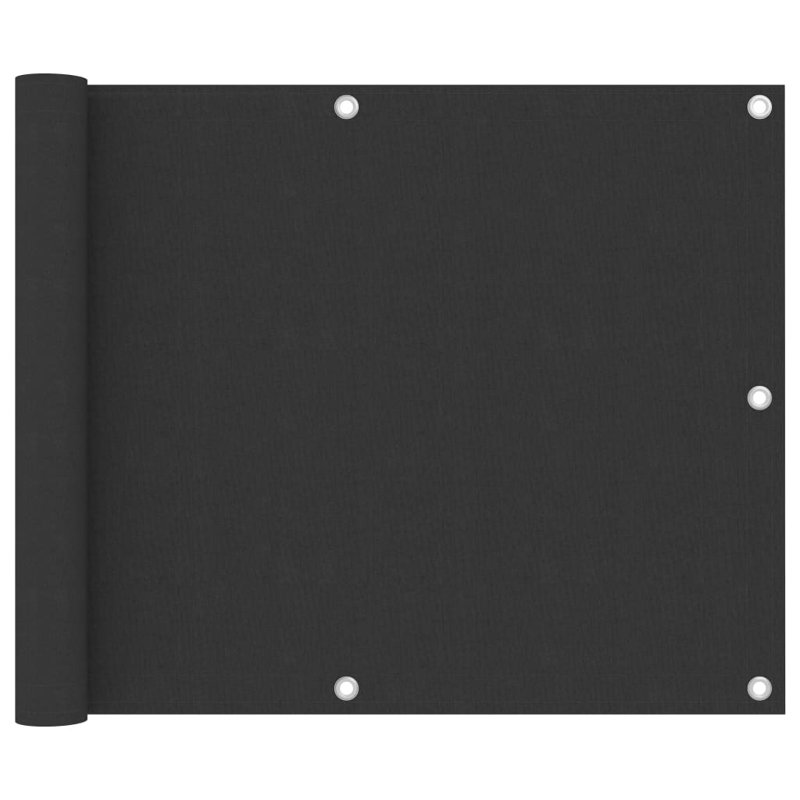 Aadriti Rectangular Shade Sail, 75cm L x 500cm W, Anthracite