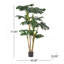 Arbre artificiel 71 po H Monstera
