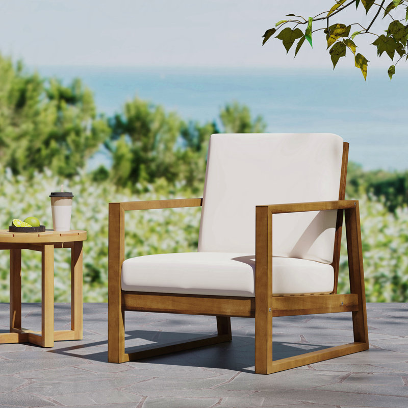 Patio Club Chair Belgian, Teak