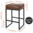 Missick 24.6'' Short Counter Stool Bar Stools Bar Chairs Counter Height Stools Saddle Stools with Curved Surface Kitchen Stools-1680199964