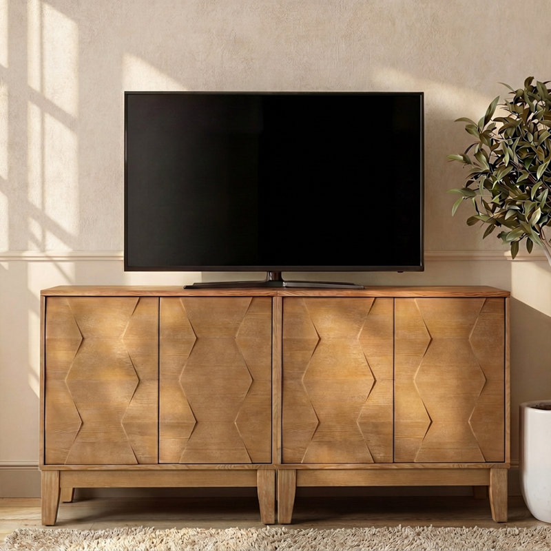 Armoire de rangement contemporaine à 2 portes avec tablettes réglables Isabele, Dérive en mer