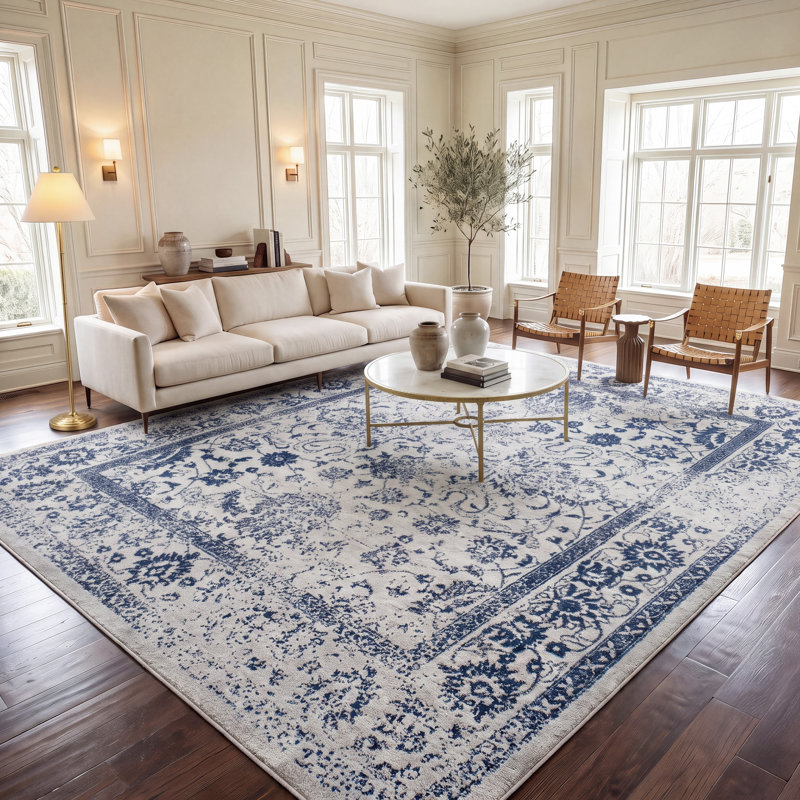 Tapis floral Croyl Performance, Rectangle 10 pi x 14 pi