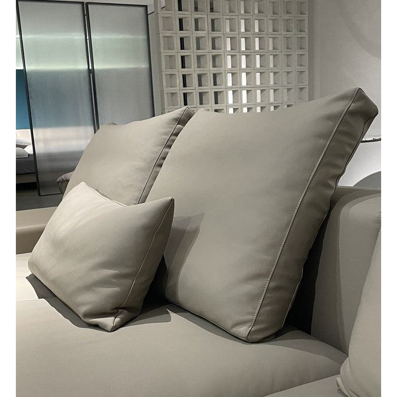 Canapé italien moderne et minimaliste haut de gamme, H 35,43 po x l 94,49 po x P 40,16 po, 3