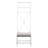 Ahjanay 24 " Wide Hall Tree with Shoe Storage and Shelves-489964738