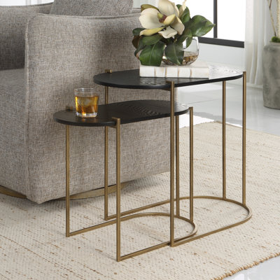 Solid Wood Top Nesting Tables