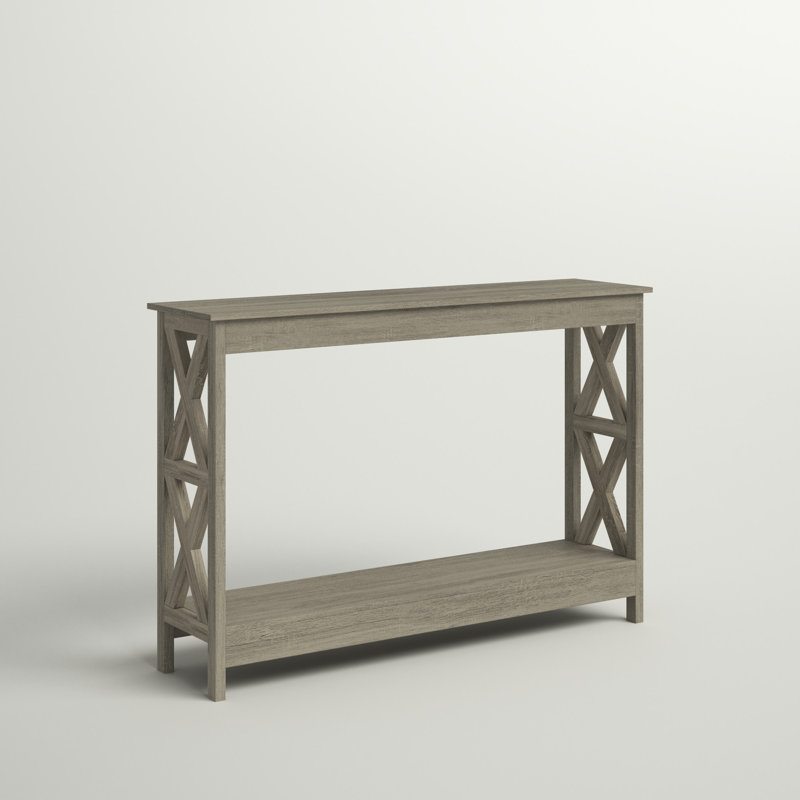 Console contemporaine contemporaine, Taupe foncé