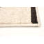 Tapis ivoire / brun foncé Denoila-1210793224