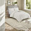 Ensembles de literie touffetés en chenille, style campagnard en coton pour la maison