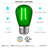 0.5 Watt S14 LED Colored String Light Bulb, E26/Medium (Standard) Base