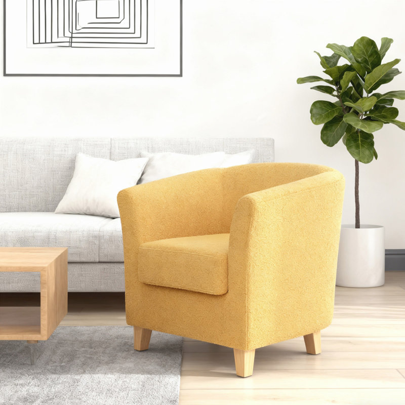 Fauteuil club en tissu