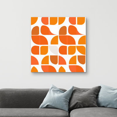 Zig zag - 32"x32" art on canvas