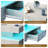 Modern Coffee Table with Storage – Unique Square Design for Living Room & 20-Colour RGB LED Light Strip-1797392069