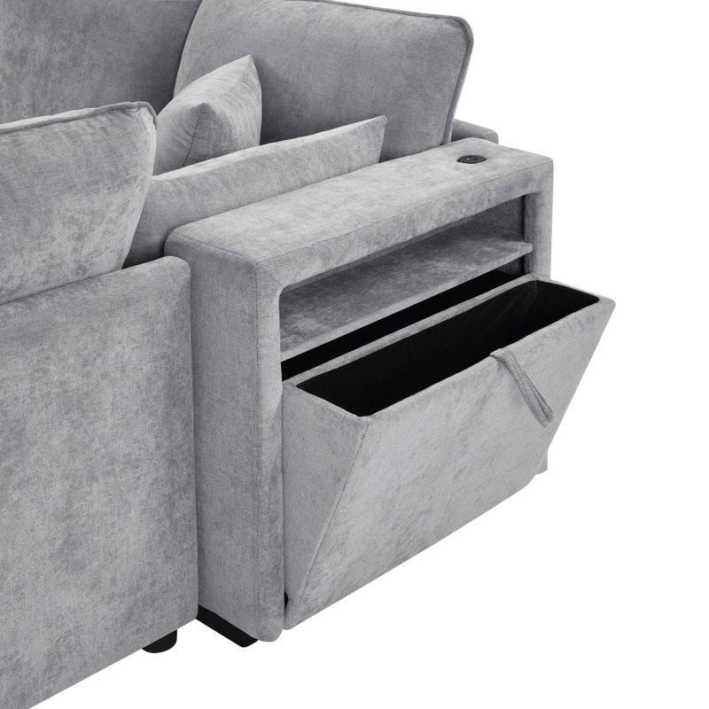Canapé modulaire Modern, Gris