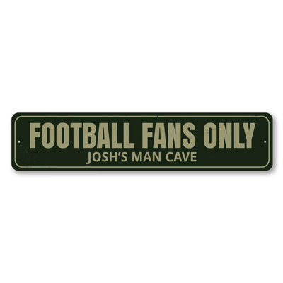 Fans de football en aluminium seulement