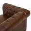 Canapé d'angle 4 places en forme de L avec pouf de rangement et dossier capitonné-133674946