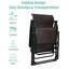 Fauteuil inclinable zéro gravité en rotin Chretien