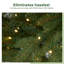 Sapin de Noël artificiel illuminé 11 pi Biddeford