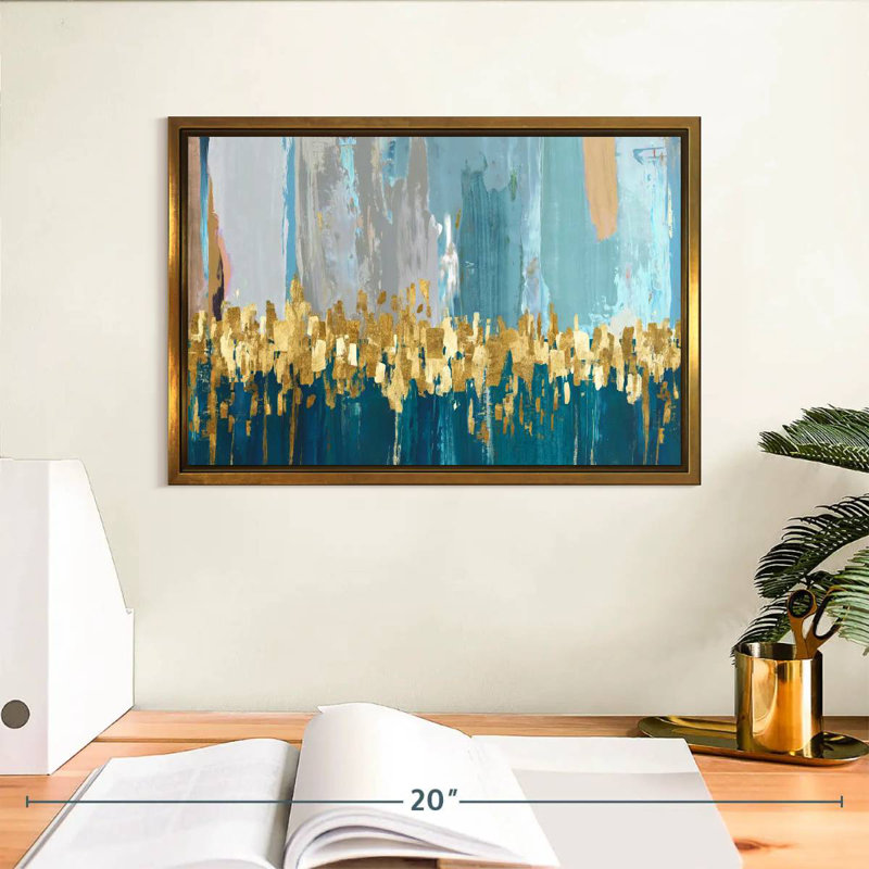 Starlight, Cadre flottant doré, 13 po x 9 po
