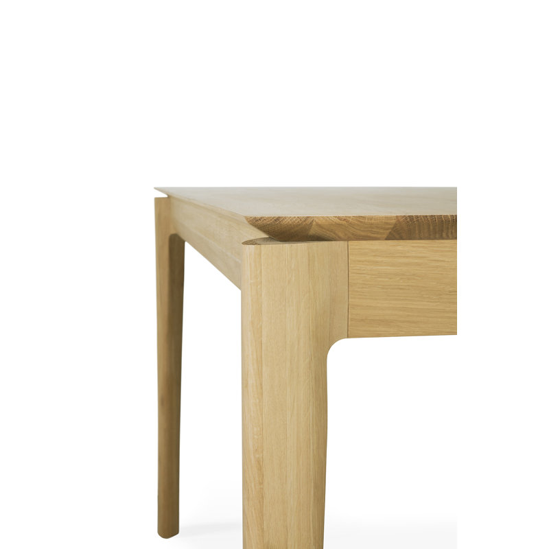 Bok Square Solid Oak Dining Table, Oak, 57.5" x 57.5"