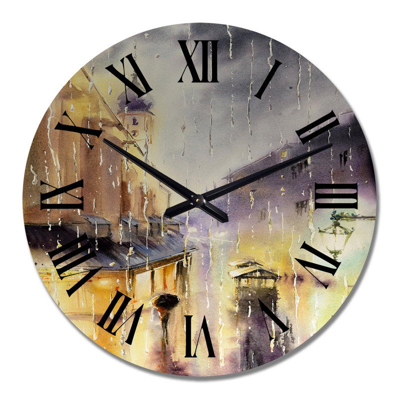 Horloge murale bohémienne et éclectique, Grand