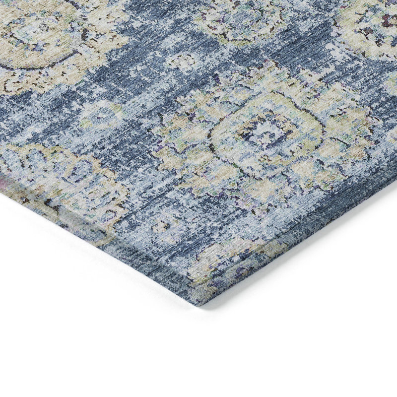 Blaire Floral Indoor / Outdoor Rug, Rectangle 3' x 5'
