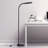 Litespan Slim 55 in. Industrial Dimmable LED Directional Task Floor Lamp-62954092