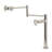 Kingston Brass Wendell Two-Handle 1-Hole Deck Mount Pot Filler Faucet with Knurled Handle-88200771