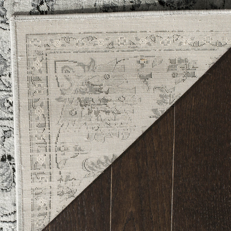 Spragueville Oriental Viscose Hand Woven Area Rug, Rectangle 122 x 170 cm