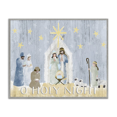 Crèche de Noël crèche de Noël, affiche de Noël