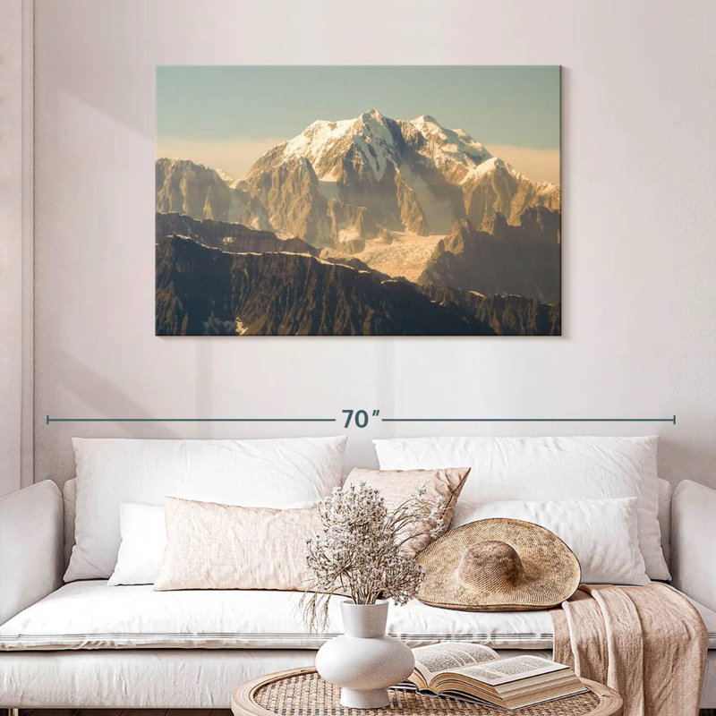 Alvord Snow Mountain Denali, 30" H x 45" W