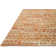 Pangkal Pinang Geometric Handwoven Tangerine Area Rug