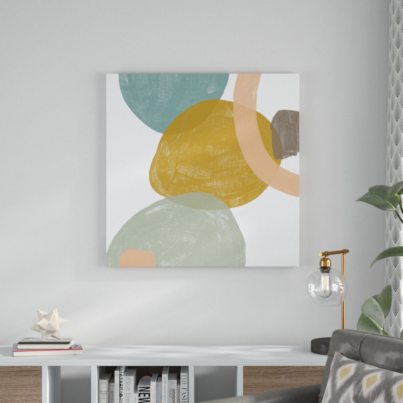 Platelet I by June Erica Vess - Wrapped Canvas Painting, 91cm H x 91cm W