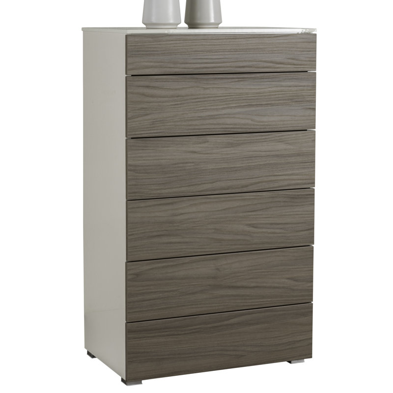 Privilegio 70cm W 6 - Drawer Chest of Drawers