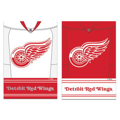 NHL Double Sided 18'' H x 12.5'' W Polyester Feather Banner