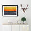 An Orange Sunset - Picture Frame Painting-56632945-56632946
