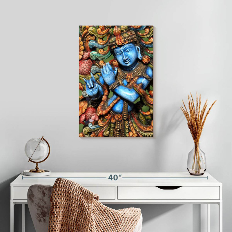 Adella Lord Krishna, 24" H x 16" W