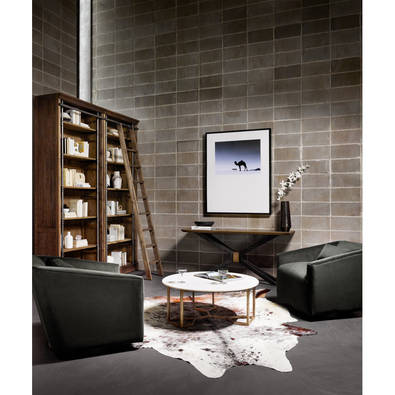 Spider 65 in. Solid Wood Console Table