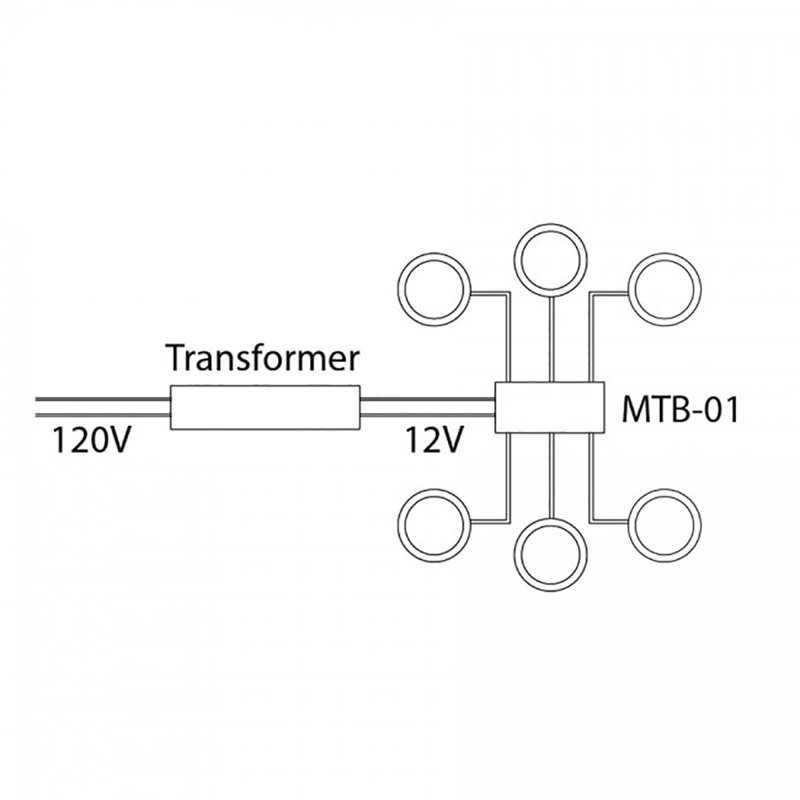 Transformateur électronique accessoire 6v
