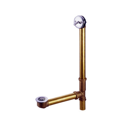 Pop-Up Kitchen Sink Drain, Chrome