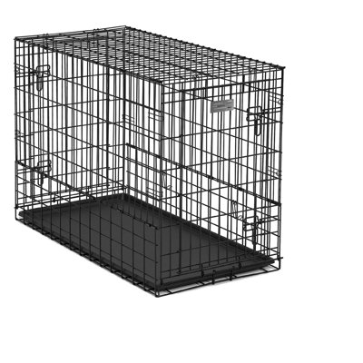 Collapsible Pet Crate with 2 Doors