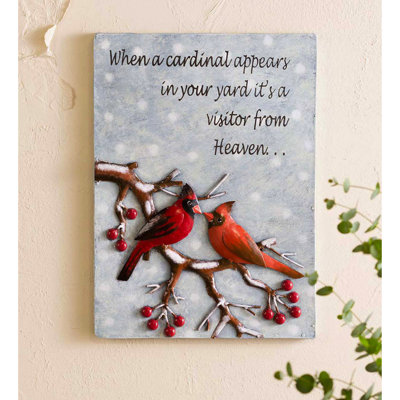 Art mural cardinal