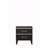 Black Finish Nightstand