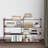 31.5"H X 47.2"W 3-Tier Retractable Storage Display Shelf Desktop/Floorstanding Organizer