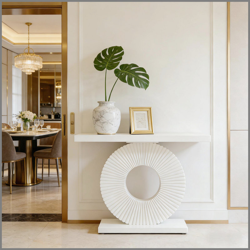 Elegant Entryway Table,Sturdy Hall Table,Versatile Console Table