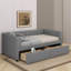 Lit de jour simple tapissier avec 2 tiroirs-1545776450