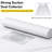 Flemings Double Position Nail Desk Professional Manicure Station with Dust Collector and Wrist Cushion, Drawer and Storage Shelf